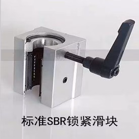 China Large Factory Shac High Precison Linear Motion Guideway Rail Pillow Bearing Carriage Pricealuminum Sliding Unit for CNC Machine Sc20luu Sc25luu Sc30luu