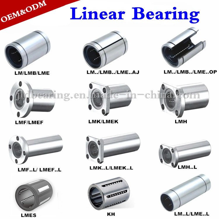 Factory Supply Precision Linear Bearing Lm Lme Lmk Lmf Lmh Kh Series Square Flange Sliding Bearing for Shaft CNC Linear Motion System